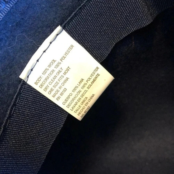 100% Wool Hat Women One Size - Picture 3 of 6